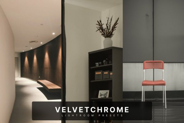 Обложка набора пресетов Velvetchrome для Lightroom