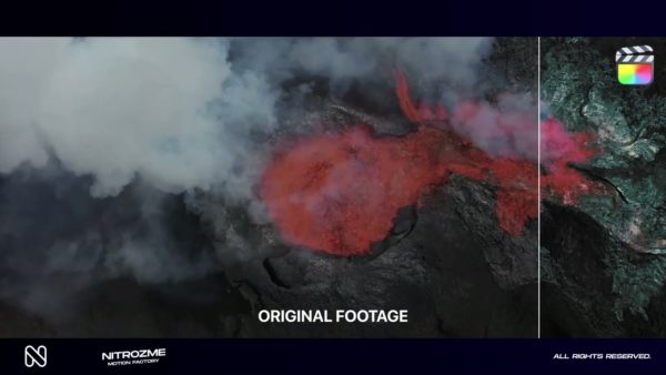 Кадр видео после цветокоррекции LUT для blackmagic вариант 4