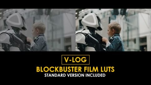 Постер набора Блокбастерные V-Log LUT для видео Cinematic Blockbuster