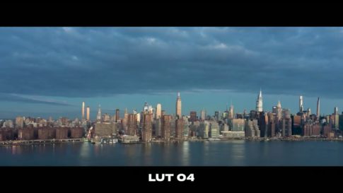 Кадр видео после цветокоррекции LUT для c-log3 вариант 4