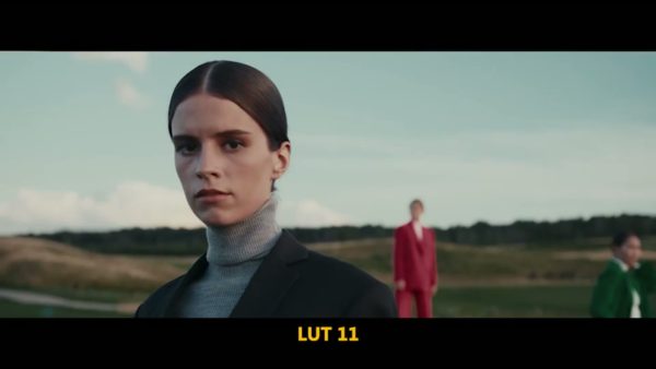 Пример работы LUT из набора C-Log3 film-look LUT для видео Cinematic Film