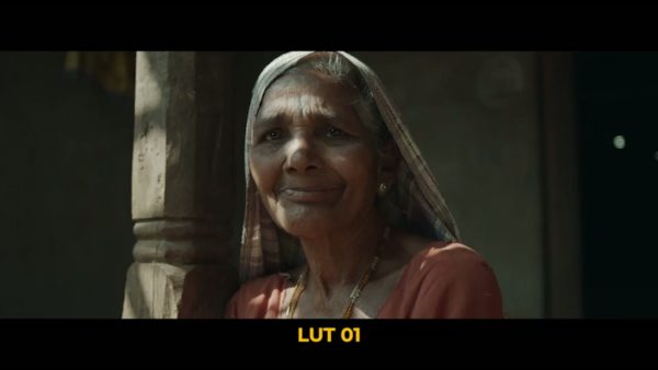 Пример работы LUT из набора C-Log3 кино-тональные LUT для видео Cinema Tones