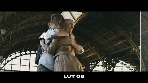 Кадр видео после цветокоррекции LUT для c-log3 вариант 8