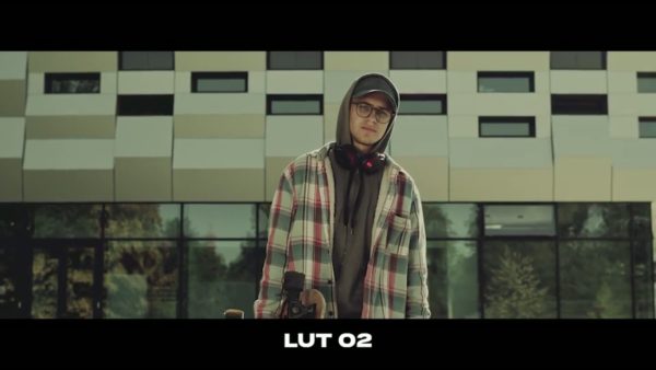 Кадр видео после цветокоррекции LUT для c-log3 вариант 4