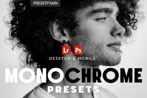 Обложка набора пресетов Monochrome для Lightroom