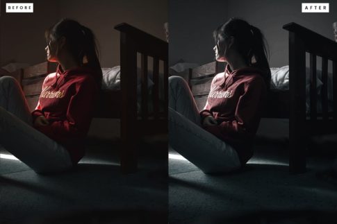 Пример обработки фото пресетом Blvck в Lightroom, кадр 2