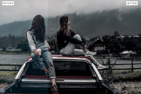 Пример обработки фото пресетом Blvck в Lightroom, кадр 3