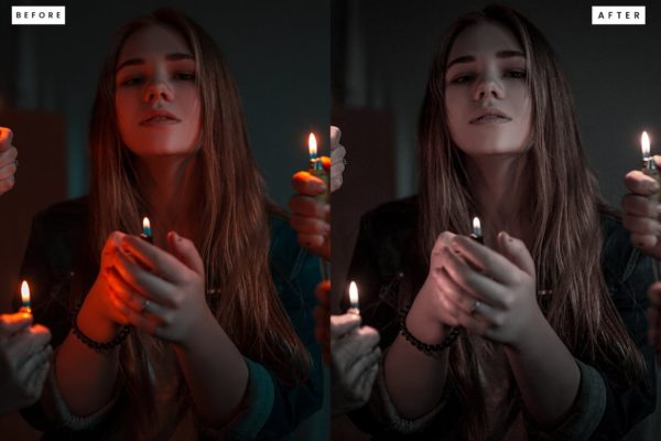 Пример обработки фото пресетом Blvck в Lightroom, кадр 5