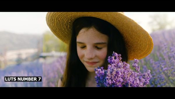 Кадр видео после цветокоррекции LUT для рустик вариант 7
