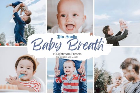 Обложка набора пресетов Baby Breath для Lightroom