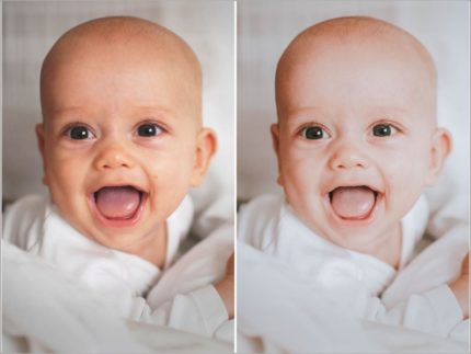 Пример обработки фото пресетом Baby Breath в Lightroom, кадр 6