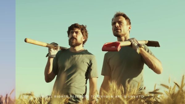 Пример работы LUT из набора Динамичные кино-LUT и монохром для видео Dynamic Cinema