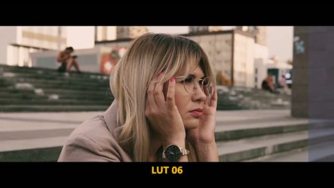 Кадр видео после цветокоррекции LUT для драма вариант 7