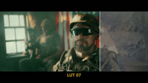 Кадр видео после цветокоррекции LUT для slog3 вариант 3
