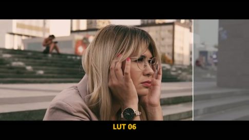 Кадр видео после цветокоррекции LUT для slog3 вариант 7
