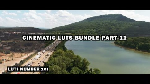 Постер набора Дрон-LUT для городов и природы сверху Video Enhancement