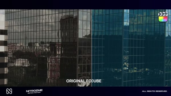 Кадр видео после цветокоррекции LUT для дрон вариант 7