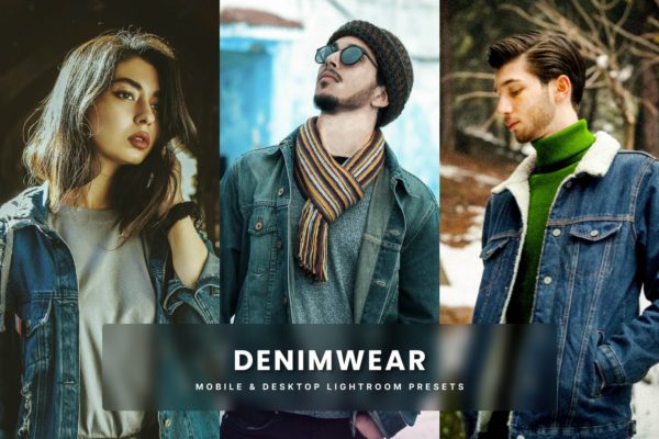 Обложка набора пресетов Denimwear для Lightroom