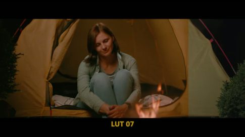 Кадр видео после цветокоррекции LUT для приключения вариант 3