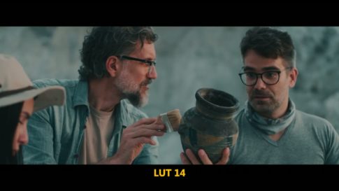 Кадр видео после цветокоррекции LUT для приключения вариант 5