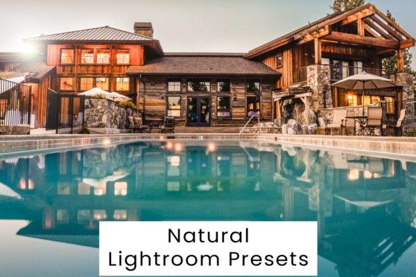 Обложка набора пресетов Natural для Lightroom