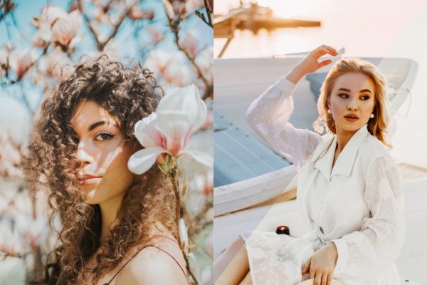 Пример обработки фото пресетом Aesthetic Portrait Style в Lightroom, кадр 2