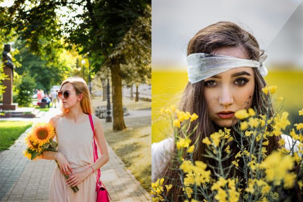 Пример обработки фото пресетом Aesthetic Portrait Style в Lightroom, кадр 3