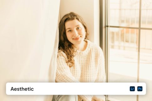 Обложка набора пресетов Aesthetic для Lightroom