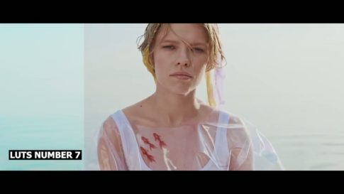 Кадр видео после цветокоррекции LUT для плёнка вариант 7