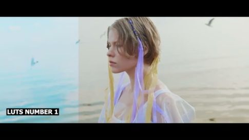 Постер набора Film-look LUT для цветокоррекции видео Professional Film
