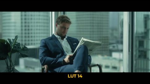 Кадр видео после цветокоррекции LUT для плёнка вариант 5