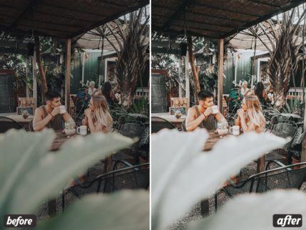 Пример обработки фото пресетом Fabulous в Lightroom, кадр 1