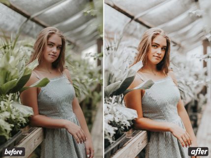 Пример обработки фото пресетом Fabulous в Lightroom, кадр 4