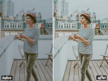 Пример обработки фото пресетом Fabulous в Lightroom, кадр 8