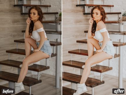 Пример обработки фото пресетом Fabulous в Lightroom, кадр 10