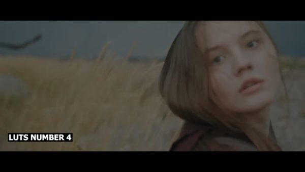 Кадр видео после цветокоррекции LUT для голливуд вариант 3
