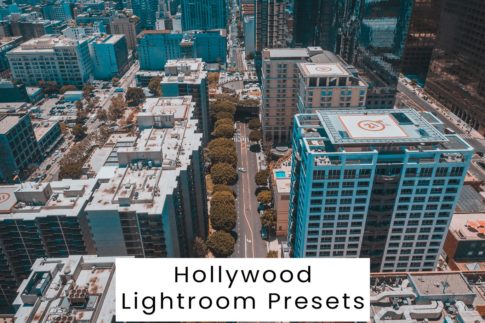 Обложка набора пресетов Hollywood для Lightroom