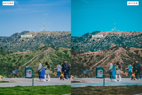 Пример обработки фото пресетом Hollywood в Lightroom, кадр 2