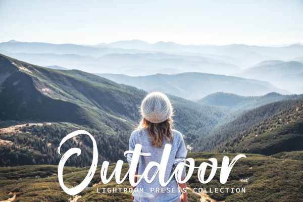 Обложка набора горные дали для outdoor пресеты