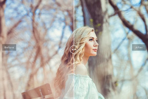 Результат применения пресета горные дали для outdoor пресеты на реальном снимке