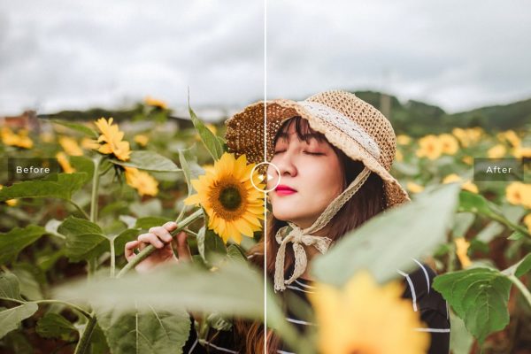 Снимок после цветокоррекции пресетом горные дали для outdoor пресеты