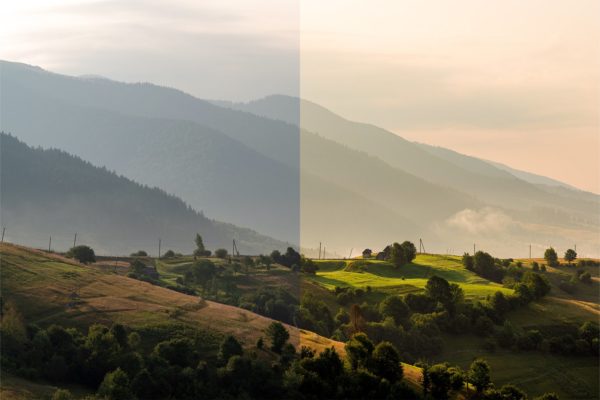 Пример обработки фото пресетом Highland Mood в Lightroom, кадр 4