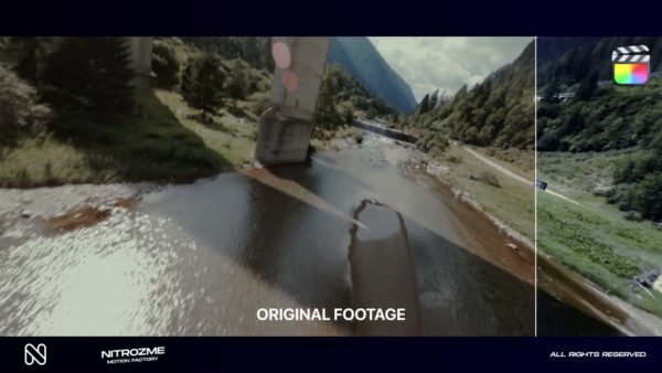 Кадр видео после цветокоррекции LUT для хэллоуин вариант 4