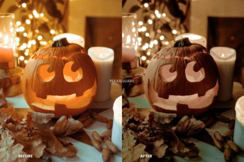 Пример обработки фото пресетом Halloween в Lightroom, кадр 4