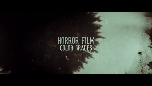 Постер набора Хоррор-LUT библиотека 117 профилей Dark Gritty Horror
