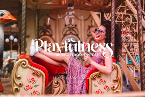 Обложка набора пресетов Playfulness Color Lover TW для Lightroom