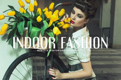 Обложка набора пресетов Indoor Fashion Mobile & Desktop для Lightroom