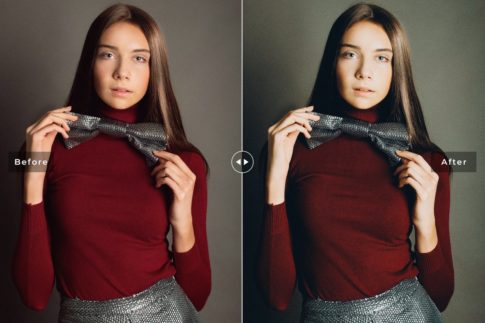 Пример обработки фото пресетом Indoor Fashion Mobile & Desktop в Lightroom, кадр 1