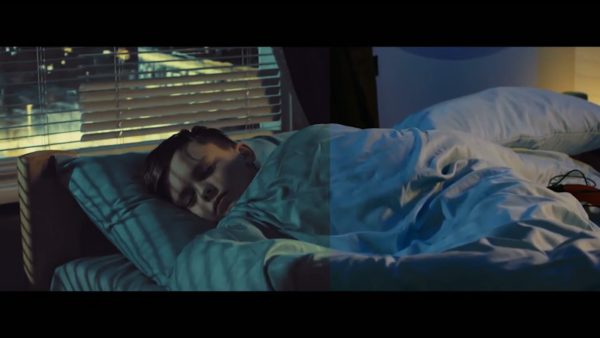 Пример работы LUT из набора Киберпанк кино-LUT для видео Cyberpunk Neon