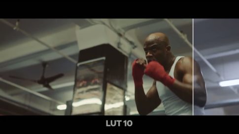 Кадр видео после цветокоррекции LUT для кино вариант 3